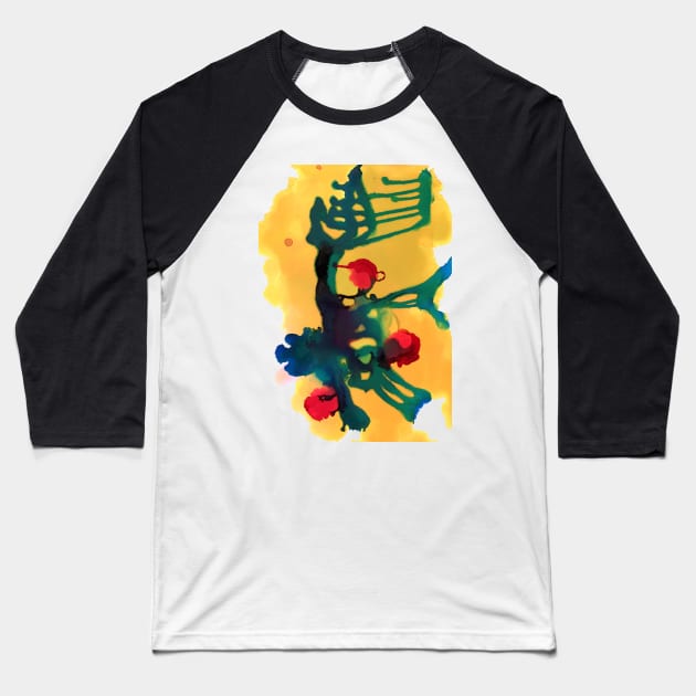 primary 1 Baseball T-Shirt by Newtegan